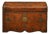 19th Century English Leather Storage Box For Sale