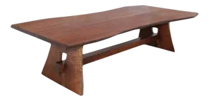 Live Edge Dining Table Made from Black Walnut