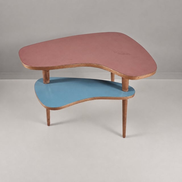 1970s Vintage Beech Table, 1970s For Sale - Image 5 of 8