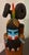 1980s Very Rare 13" Double Kachina Long-Haired Hopi Maiden by Randall Sahmie Hand Carved! For Sale - Image 11 of 16