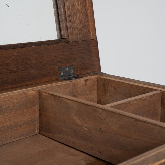 French Art Nouveau Side Table, Wood Construction, Circa 1900 France Early 1900s For Sale In Greensboro - Image 6 of 17
