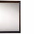 Vintage Canadian Brutalist Walnut Wall Mirror by Tobago of Canada For Sale - Image 9 of 18