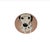 2010s Sally Muir Dog-a-Day Dessert Plate Set of 4 For Sale - Image 5 of 7