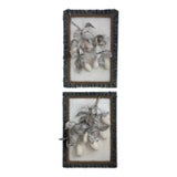 Paper Mache Framed Lemons Wall Hanging For Sale