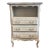 Vintage Country French Occasional Painted Cabinet Nightstand - Mid 20th C For Sale