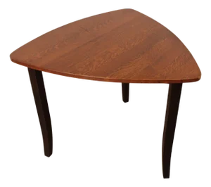 Custom Quality Modern Guitar Pick Oak Counter Height Dining Table