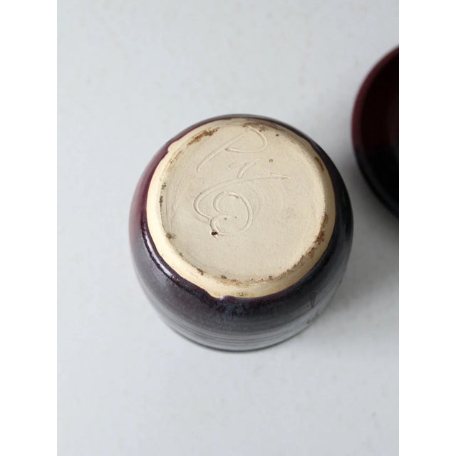 Vintage Studio Pottery Jar For Sale - Image 11 of 12