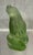 Lalique Lalique France Crystal Frog Lime Green Signed Figurine Paperweight Rainette For Sale - Image 4 of 9