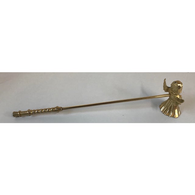 Vintage Brass Angel Candle Snuffer Chairish
