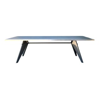 Vintage Jean Prouve for Vitra “Gstar Raw” Collectors Edition Dining Table For Sale