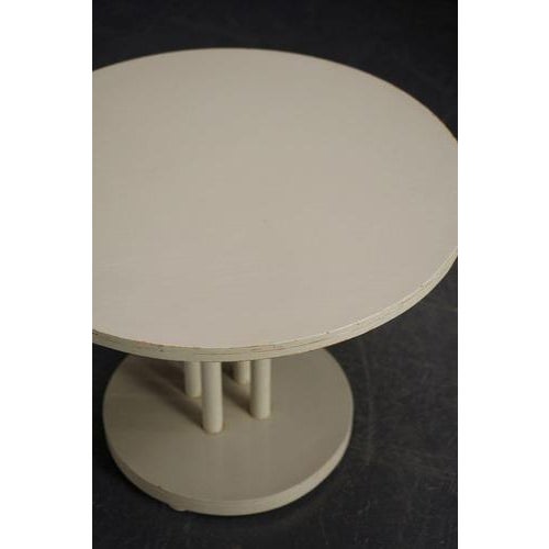Wood Modernist Pedestal Table by Willem Penaat For Sale - Image 7 of 14