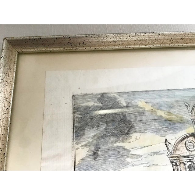 Mid 19th Century Architectural Italian Lithograph of a Church For Sale - Image 5 of 8