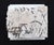 Vintage Recessed Square White Ceramic Tissue Holder For Sale - Image 6 of 6