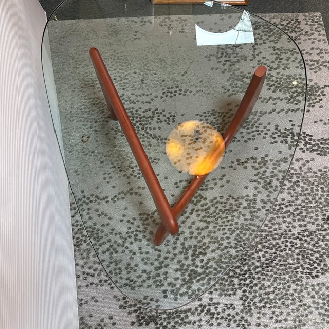 In the Style of Noguchi Coffee Table For Sale - Image 10 of 12