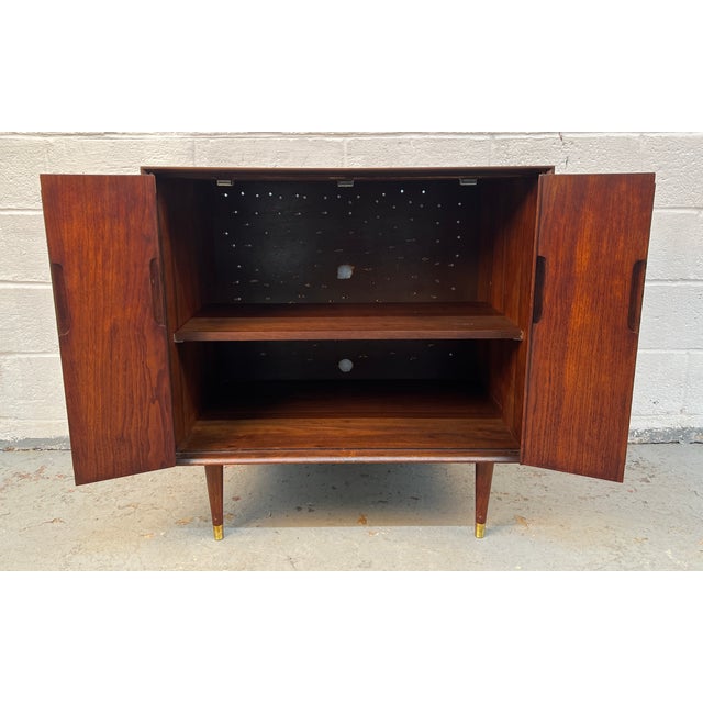 Unique Mid-Century Modern Stereo Cabinet For Sale - Image 12 of 14