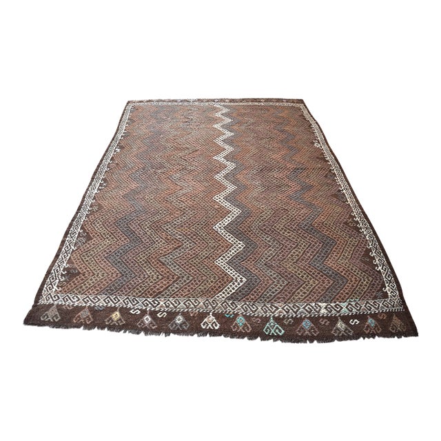 1960s Vintage Kilim Rug For Sale
