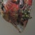 Vintage Mexican Folk Art Polychrome Metal Tigre Mask (C. 1940s) For Sale In Philadelphia - Image 6 of 10