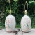 Hand Painted Floral Stoneware Table Lamps by California Ceramic Designers Inc. - a Pair For Sale - Image 4 of 10