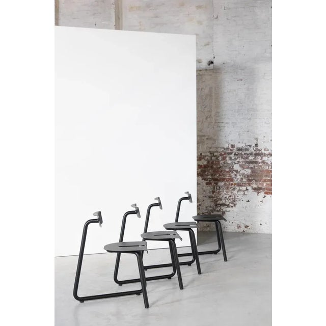 SPC Black Chair by Atelier Thomas Serruys For Sale - Image 4 of 7