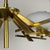Mid-Century Brass and Opaline Glass Chandelier from Stilnovo, Italy, 1970s For Sale - Image 11 of 18