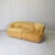 1970s Vintage Confidential Two-Seater Modular Sofa in Ochre Suede by Alberto Rosselli for Saporiti, Italy, 1970s For Sale - Image 5 of 11