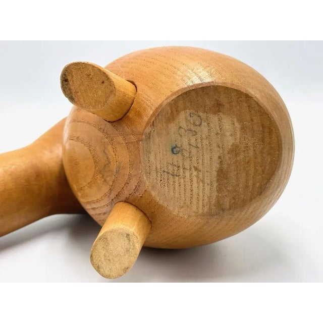 Mid-Century Danish Carved Baby Elephant, 1960s For Sale - Image 10 of 11