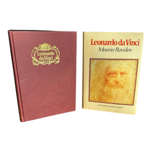 1975 Leonardo Da Vinci Hardcover Art Book
