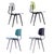 Revolt Chairs by Friso Kramer for Ahrend De Cirkel, 1960s, Set of 4 For Sale - Image 14 of 14