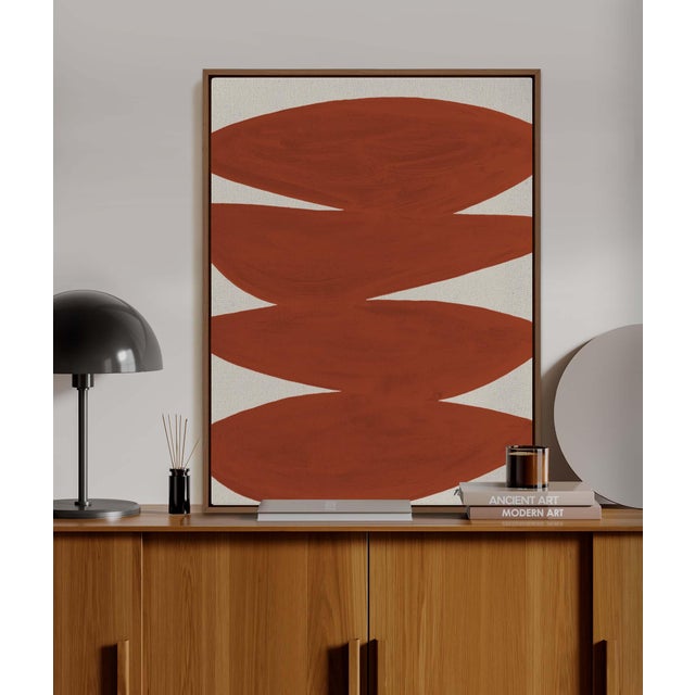 Contemporary "Stillness" Affirmations Painting - 2026 Colorway Edition I Copper For Sale - Image 3 of 7
