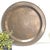 Metal Vintage Brass Wall Tray, 24 Inch Peacock Deer Chinoiserie Chinese Fu Decor Table Top For Sale - Image 7 of 12