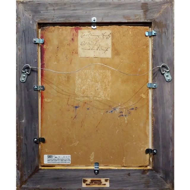 Edith Anne Hamlin -1930s Taos Wooded Landscape -Oil Painting For Sale In Los Angeles - Image 6 of 9