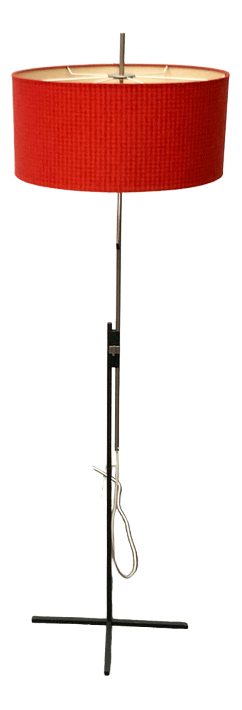Mid-Century German Minimalist Floor Lamp from Kaiser Idell / Kaiser Leuchten, 1960s