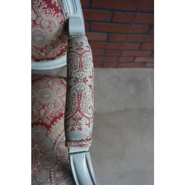 Ethan Allen Ethan Allen Chantel Arm Chair For Sale - Image 4 of 9