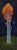 Untitled V by Thane Gorek | Oil on Board Painting of Birch Trees at Night For Sale