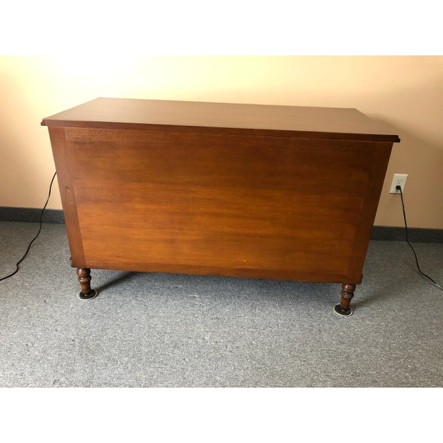 Nancy Corzine Solid Mahogany French Style Chest of Drawers Commode For Sale - Image 12 of 12