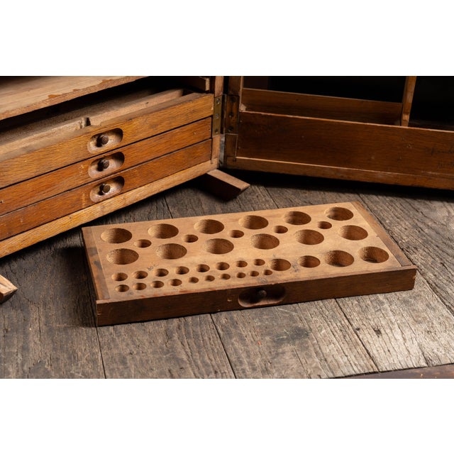 Early 20th Century DeLaval Cream Separators Cabinet For Sale - Image 14 of 17