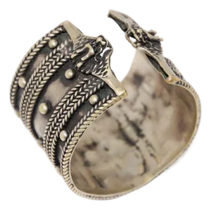 Mid 20th Century Moroccan Vintage Berber Tribal Ethnic Cuff