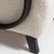 20th Century Czech Republic Warm Ivory Boucle Bentwood-Arm Lounge Chair For Sale - Image 11 of 11