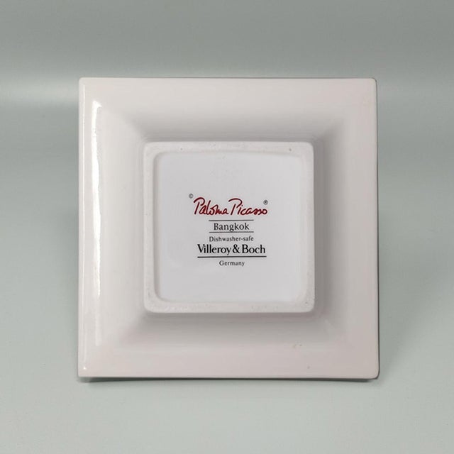 1990s Vintage Ashtray in Porcelain by Paloma Picasso for Villeroy & Boch, 1990s For Sale - Image 5 of 7