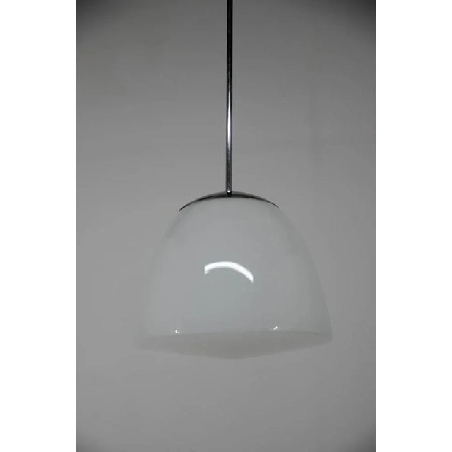 Metal Bauhaus Elegant Pendant by IAS, 1930s For Sale - Image 7 of 11