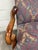 Vintage Queen Anne Style Gooseneck Arm Mahogany Library Chair For Sale - Image 10 of 13