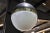 Mid-Century Modern Spherical Glass Brass and Metal Mid Century Modern Chandelier Pendant Lamp For Sale - Image 3 of 7