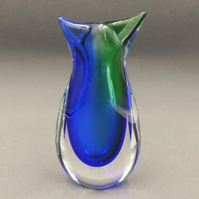 Vintage Vase in Glass by Flavio Poli for Seguso, 1950s For Sale - Image 6 of 7