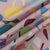 Contemporary Materialworks by Hable Papercuts Abstract Fabric in Blossom For Sale - Image 3 of 5