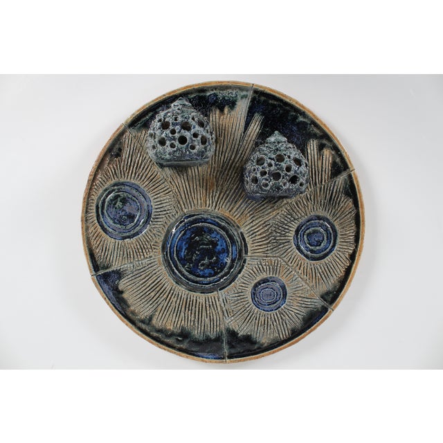 Brutalist Wall Relief Light by Fridtjof Sejersen, Denmark, 1970s For Sale - Image 10 of 14