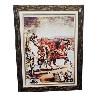 Giorgio De Chirico, Screenprint, Framed For Sale