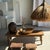 Pendant light or lampshade made of natural alang-alang fibers. Frame in bamboo and woven rattan. Height: 60cm; Diameter:...