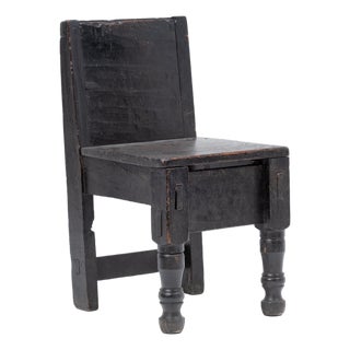 Vintage Guatemalan Child's Chair, C. 1900 For Sale