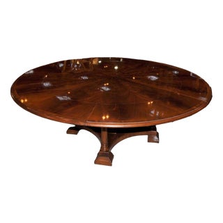 Regency Extending Round Dining Table For Sale