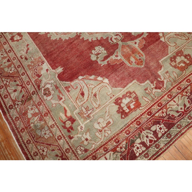 Antique Zabihi Collection Turkish Rug For Sale - Image 4 of 10